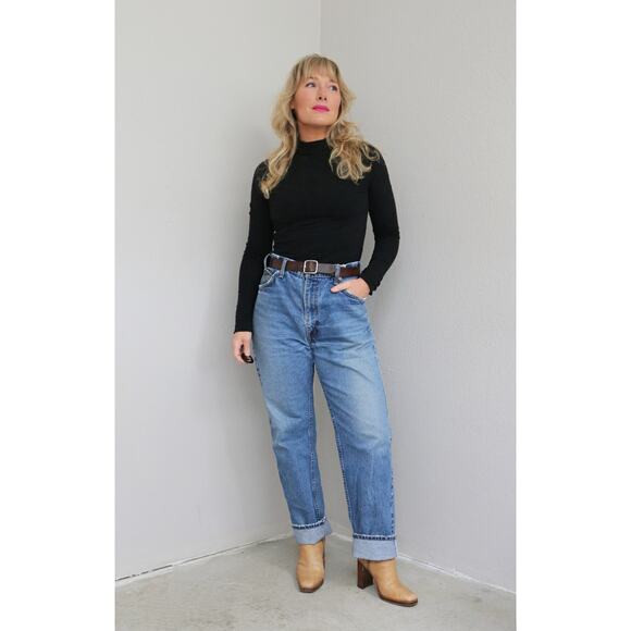1980's Vintage Levi's Canadian Made 505 Jeans Women's LG XL 35" Waist Men's MD - Picture 4 of 10